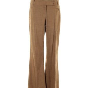BCBGMaxAzria Tan Wide Leg Jumpsuit with Elegant Drape